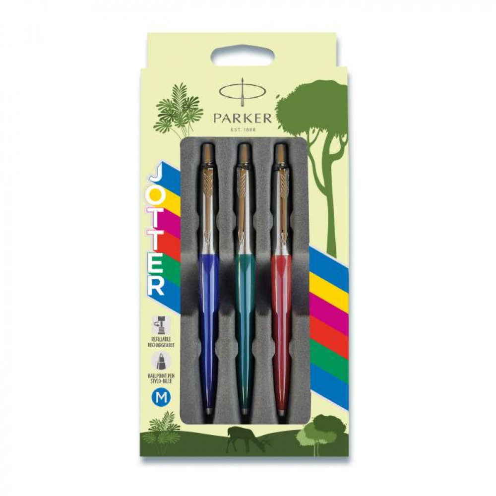 Σετ Parker Jotter Original Trio Forest Ballpoint 3 τεμ