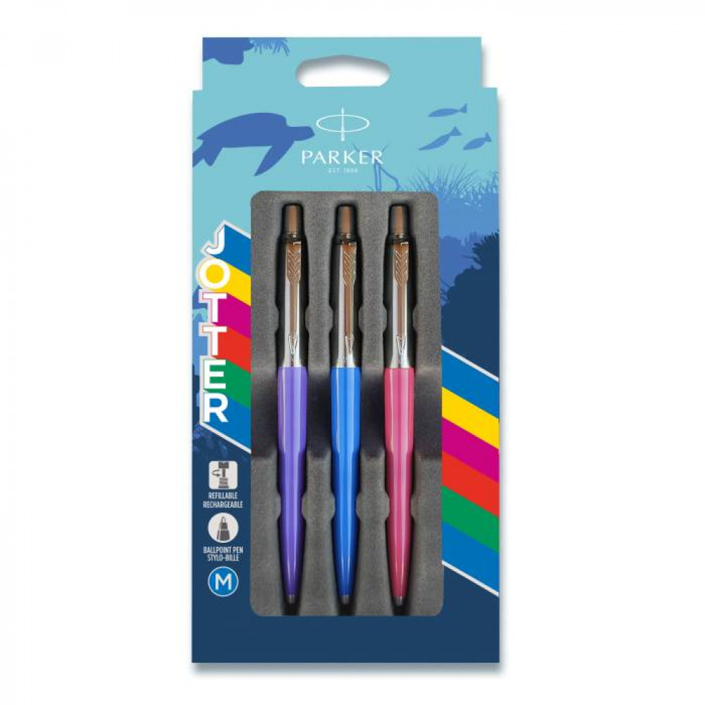 Σετ Parker Jotter Original Trio Water Ballpoint 3 τεμ