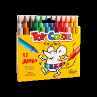 Κηρομπογιές Toy Color Jumbo 12τεμ