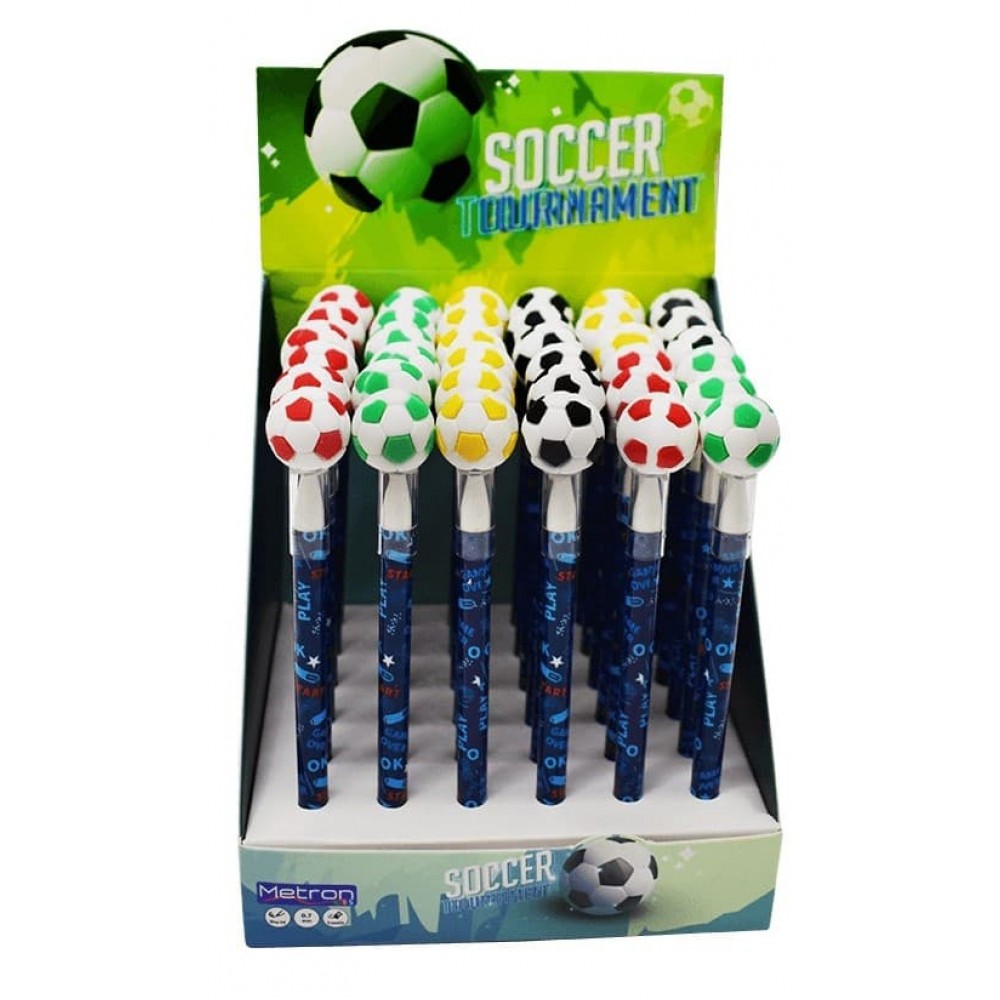 Στυλό erasable Metron Soccer 0.7mm