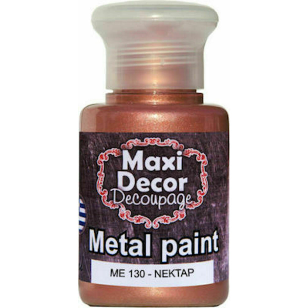 Ακρυλικό Μεταλλικό χρώμα Maxi Decor 60ml Νέκταρ ΜΕ 130