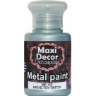 Ακρυλικό Μεταλλικό χρώμα Maxi Decor 60ml Μπλε του Πάγου ΜΕ 133