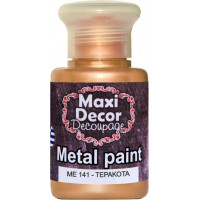 Ακρυλικό Μεταλλικό χρώμα Maxi Decor 60ml Τερακότα