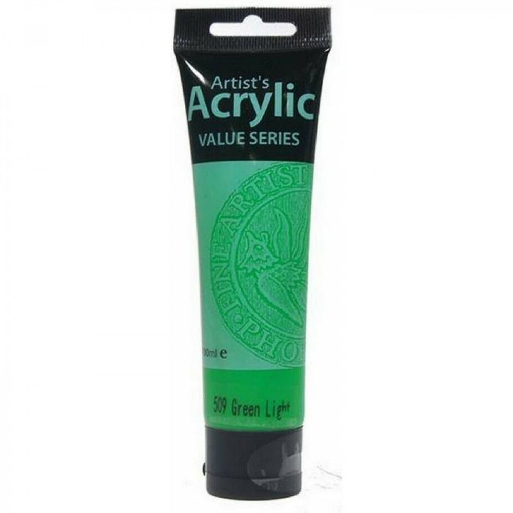 Ακρυλικό χρώμα Artist's Acrylics Green Light 100ml 509