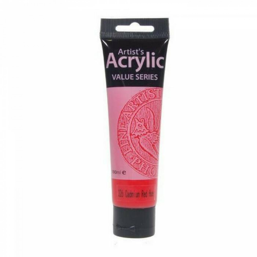 Ακρυλικό χρώμα Artist's Acrylics Cad Red Hue 100ml 326