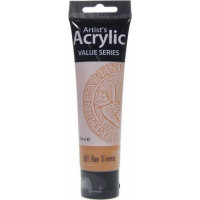 Ακρυλικό χρώμα Artist's Acrylics Raw Sienna 100ml 601