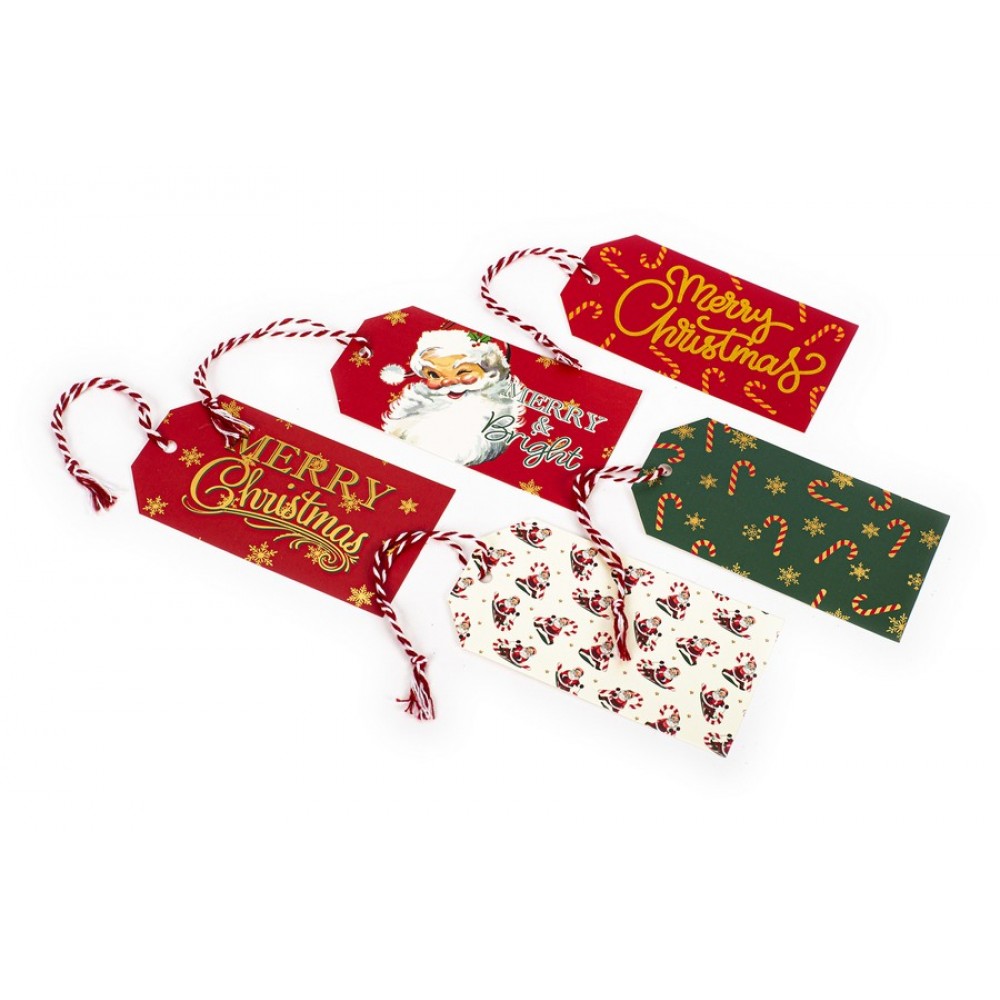 Gift tags Tri-Coastal 20τεμ Merry Xmas