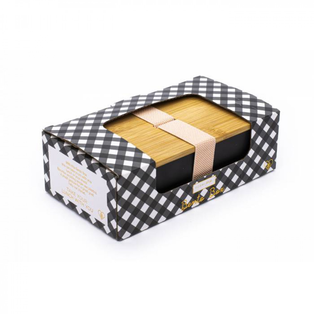 Φαγητοδοχείο Tri-Coastal Bento box black 650ml