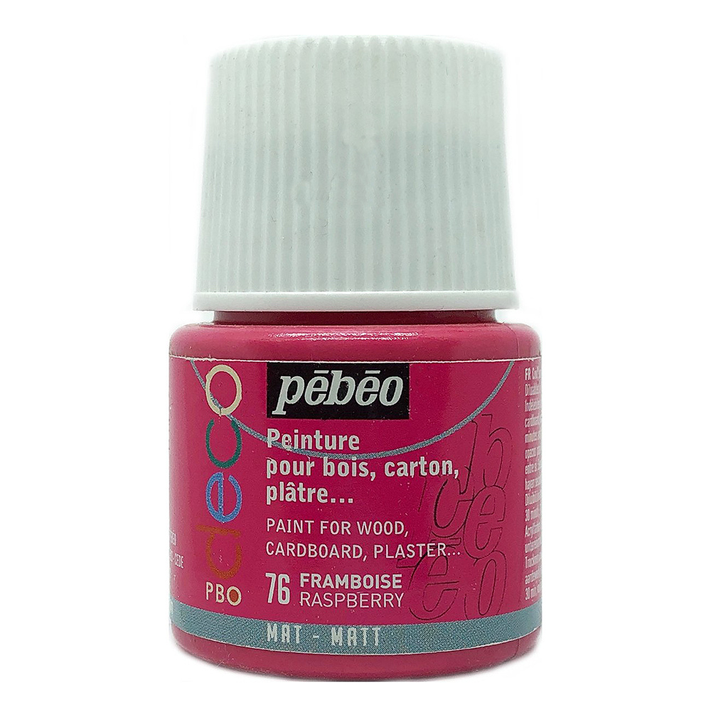 Χρώμα Ακρυλικό Pebeo Matt Deco 45ml Raspberry 76