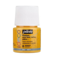 Χρώμα Ακρυλικό Pebeo Matt Deco 45ml Mango 81