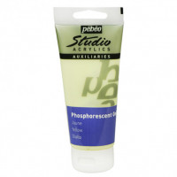 Gel Pebeo Phosphorescent Glow In The Dark Yellow 100ml