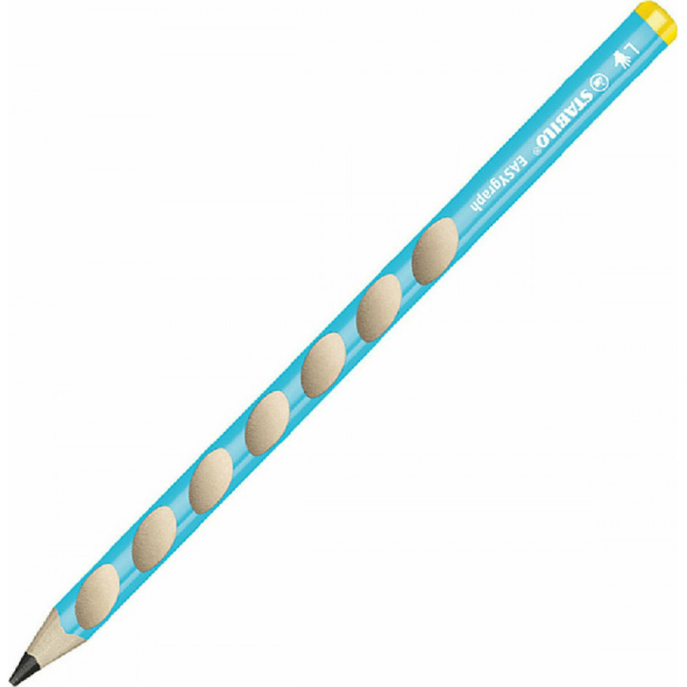 Μολύβι Stabilo Για Αριστερόχειρες Maxi Pastel Blue EasyGraph HB 321-00