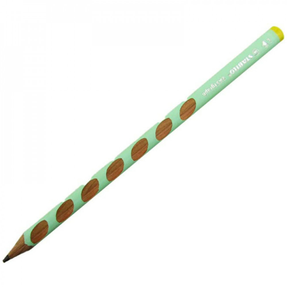 Μολύβι Stabilo Για Αριστερόχειρες Pastel Green EasyGraph S 325-15