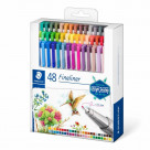 Σετ μαρκαδόροι Staedtler Triplus Fineliner 0.3mm 48 τεμ