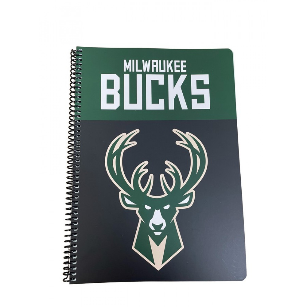 Τετράδιο σπιράλ BMU Bucks - NBA Logo 2 θεμάτων A4