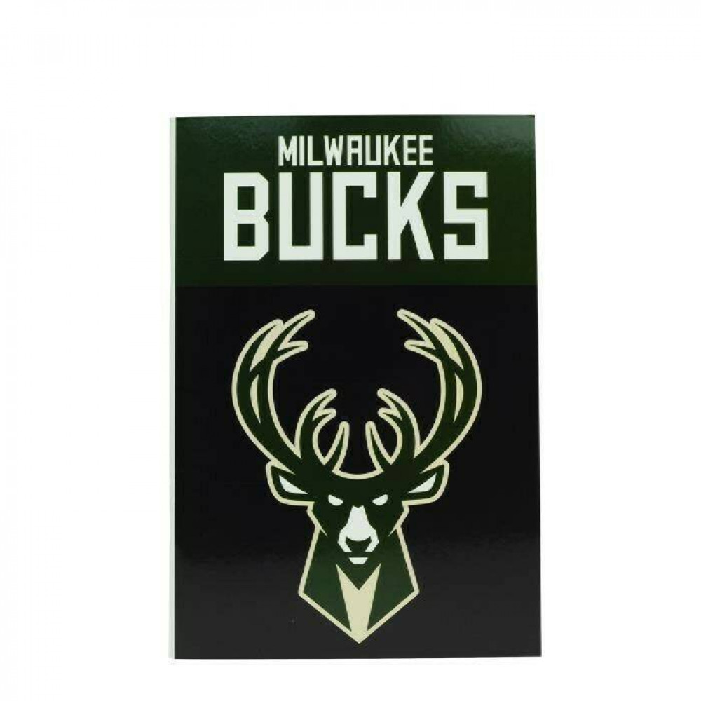 Τετράδιο καρφίτσα BMU NBA Milwaukee Bucks - Chicago Bulls 17x25