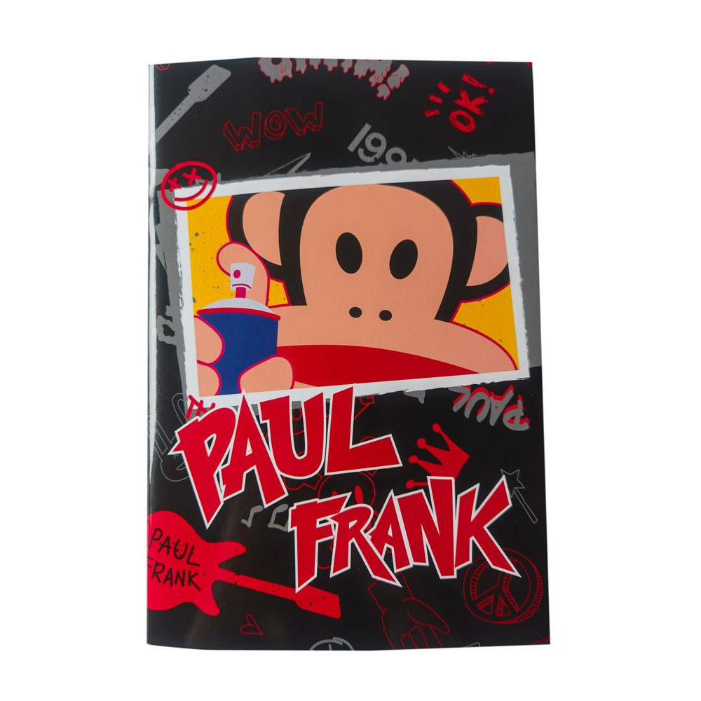 Τετράδιο καρφίτσα BMU Paul Frank Digital - Skate 17x25 40Φ.