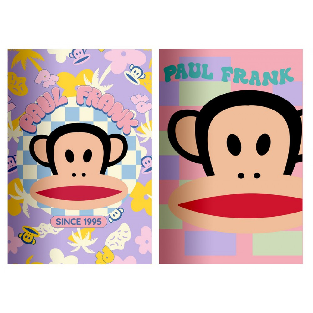 Τετράδιο καρφίτσα Paul Frank 1995 - Logo Girl 17x25cm