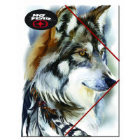 Ντοσιέ με λάστιχο No Fear Wild Wolf A4 347-85510