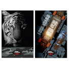 Τετράδιο καρφίτσα No Fear Dark Tiger - Long Board 17x25cm