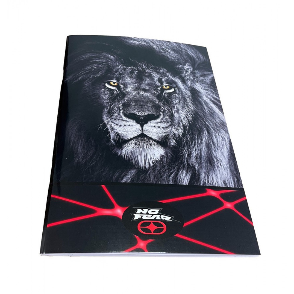 Τετράδιο καρφίτσα No Fear Laser Lion - Avatar 17x25cm