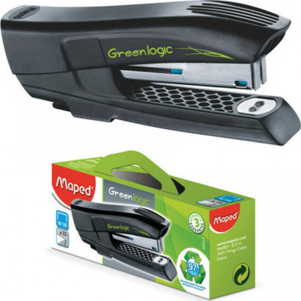 Συρραπτικό Maped greenlogic pocket No10 μαύρο 353211