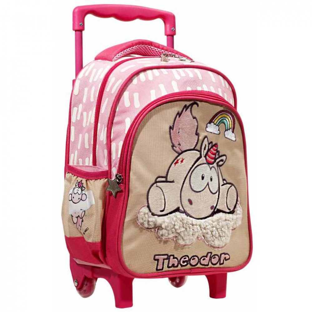 Τσάντα Nηπιαγωγείου Trolley Nici Theodor Pink