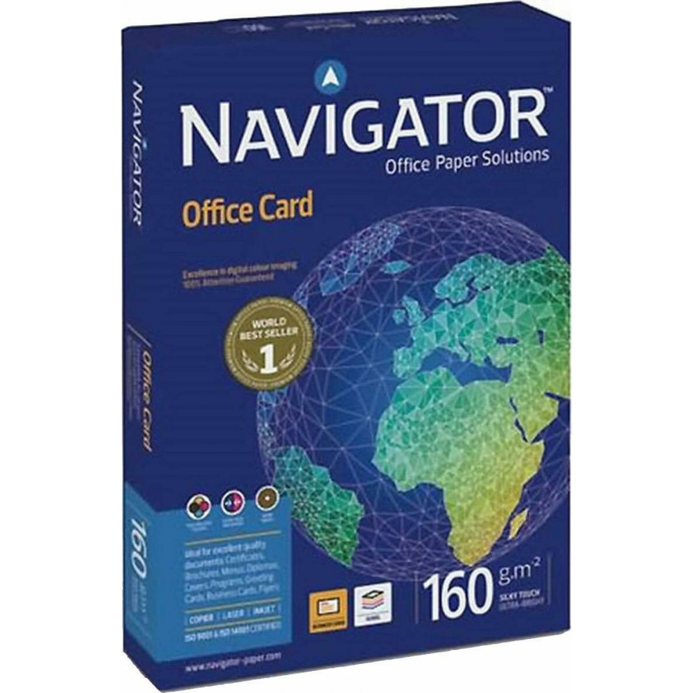 Χαρτί Εκτύπωσης A4 160gr Navigator 250φ