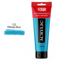 Ακρυλικό χρώμα +EFO Phthalo Blue 120ml 122