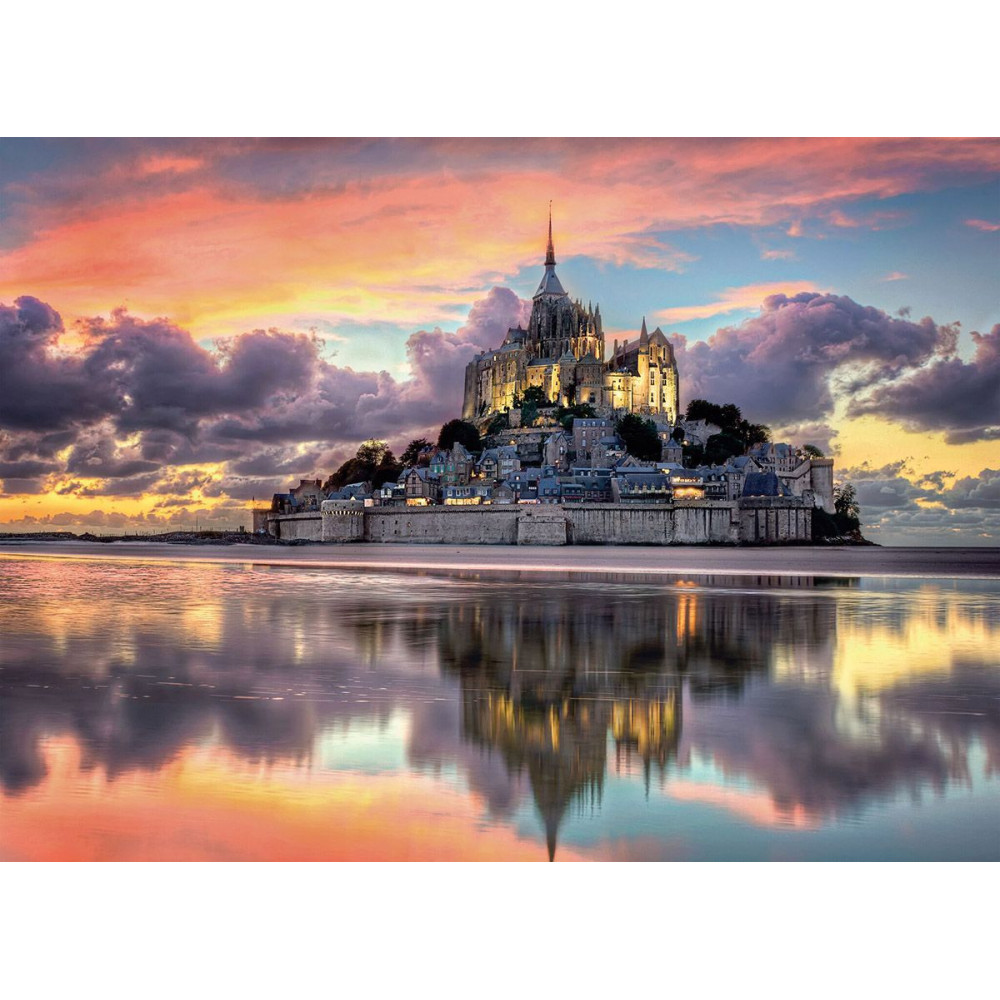 Παζλ Clementoni Le Magnifique Mont Saint-Michel 1000 τεμ