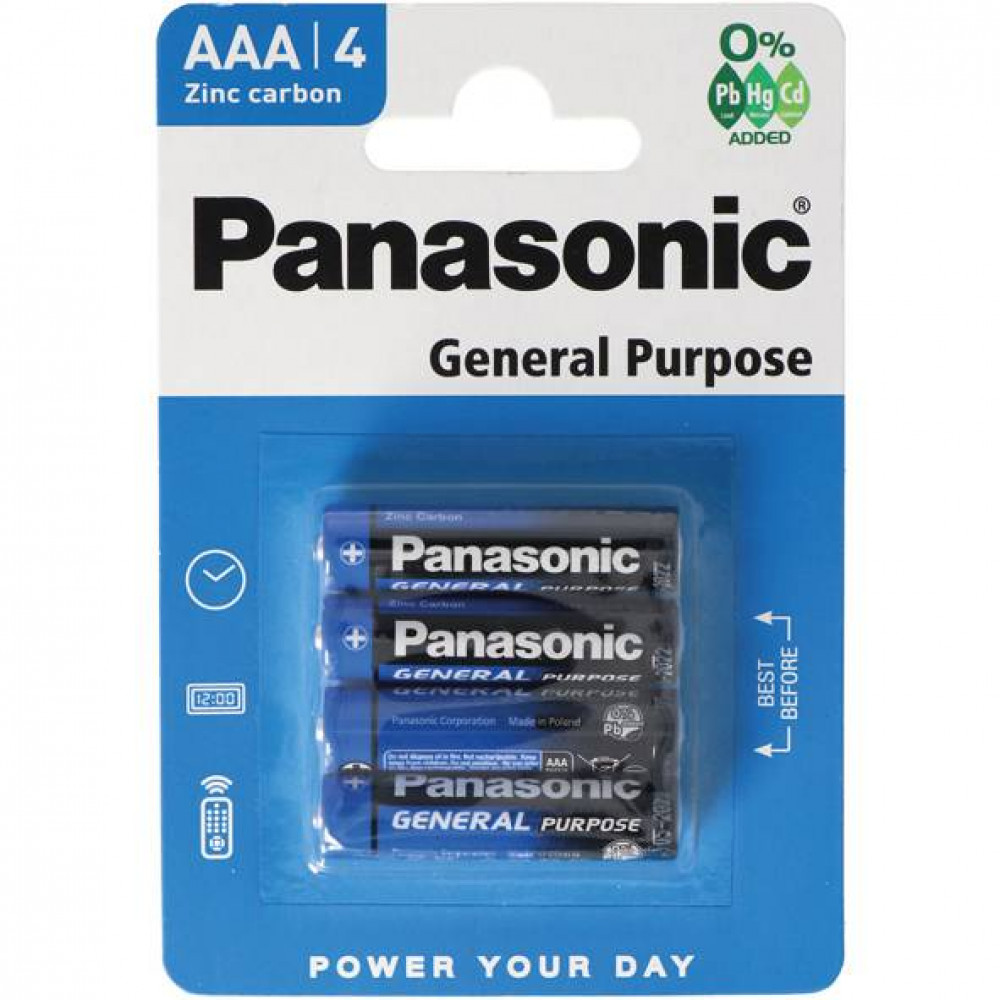 Μπαταρίες Panasonic Micro AAA 4 τεμ