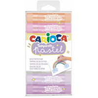 Τέμπερα Carioca Temperello pastel σε stick 8τεμ.