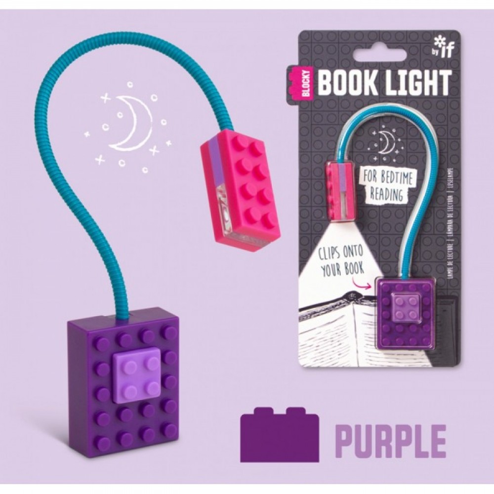 Φωτάκι Ανάγνωσης if Blocky Purple