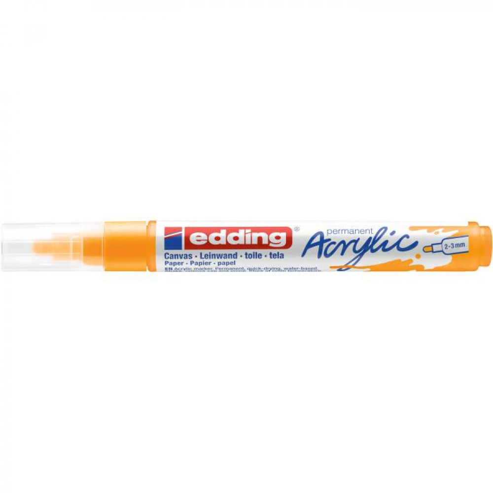 Ακρυλικός μαρκαδόρος edding 5100 2-3mm Sunny Yellow