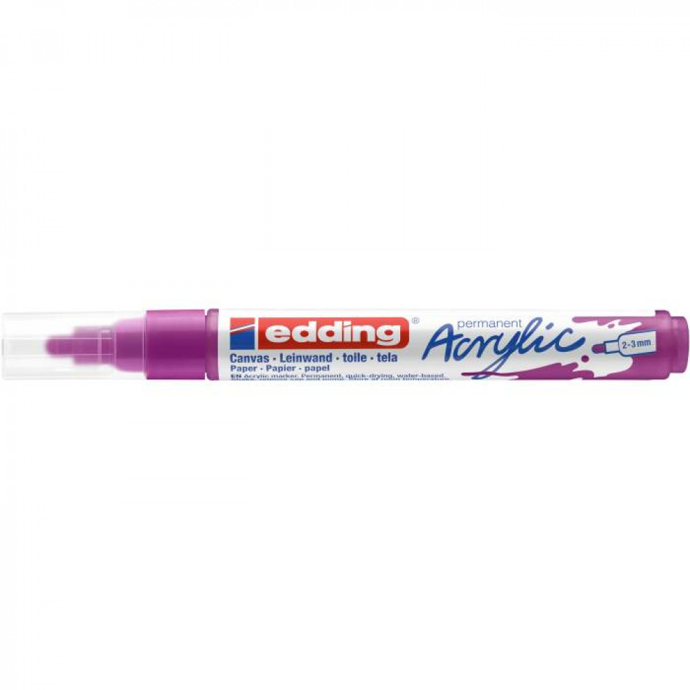 Ακρυλικός μαρκαδόρος edding 5100 2-3mm Berry