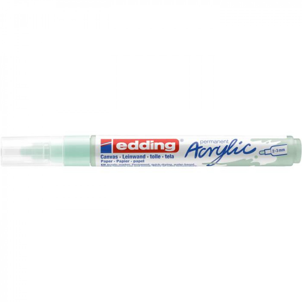 Ακρυλικός μαρκαδόρος edding 5100 2-3mm Mellow Mint