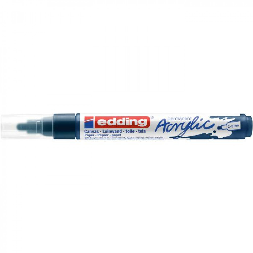 Ακρυλικός μαρκαδόρος edding 5100 2-3mm Elegant Midnight