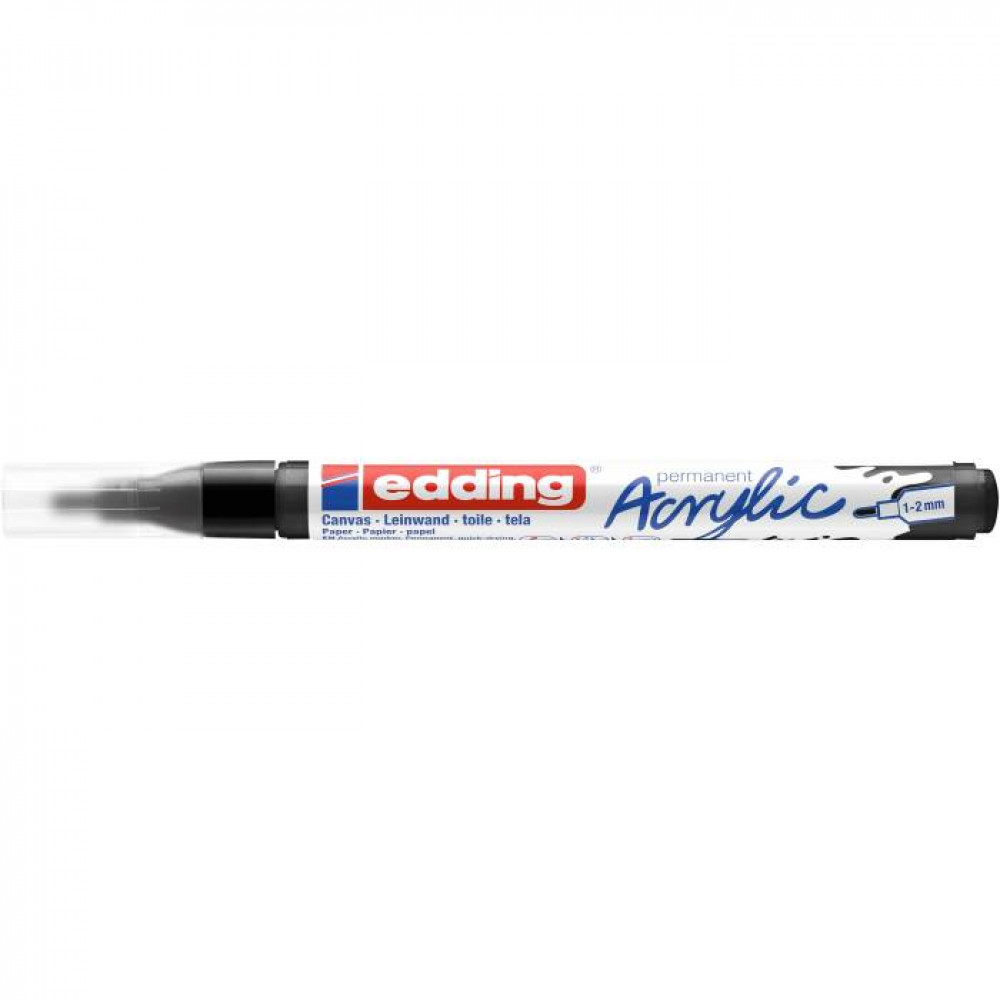 Ακρυλικός μαρκαδόρος edding 5300 1-2mm Black