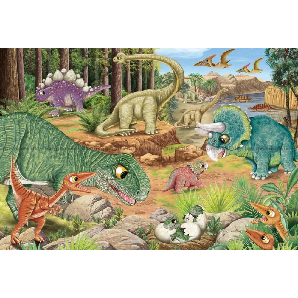 Παζλ Schleich Dinosaur Fun 3x24τεμ.