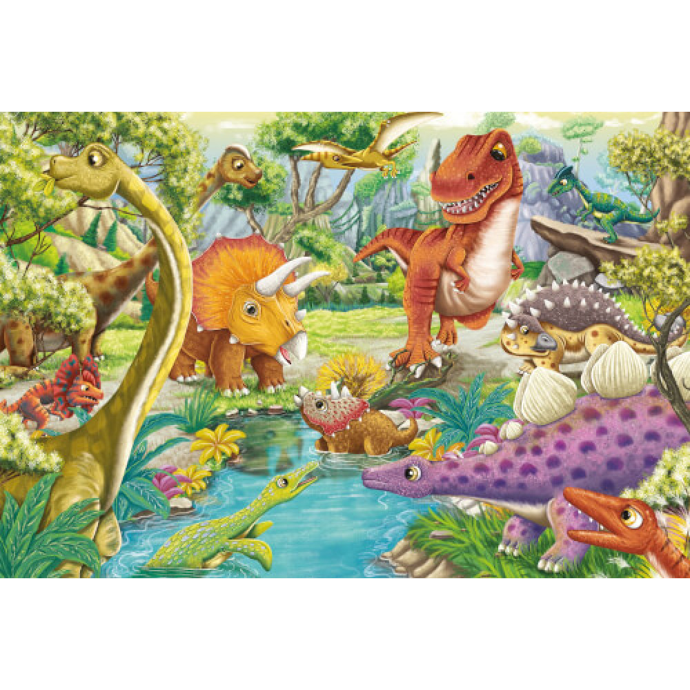 Παζλ Schleich Dinosaur Fun 3x24τεμ.