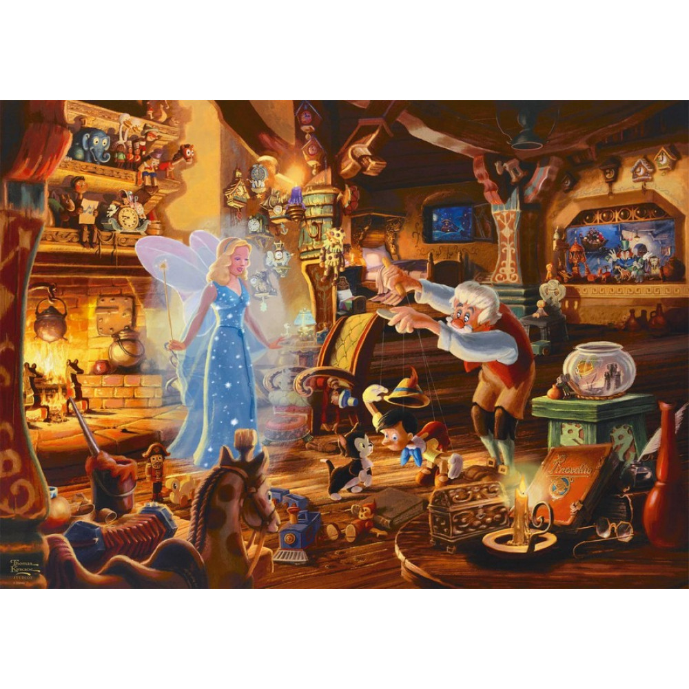 Παζλ Schmidt Kinkade Disney Pinocchio 1000τεμ.