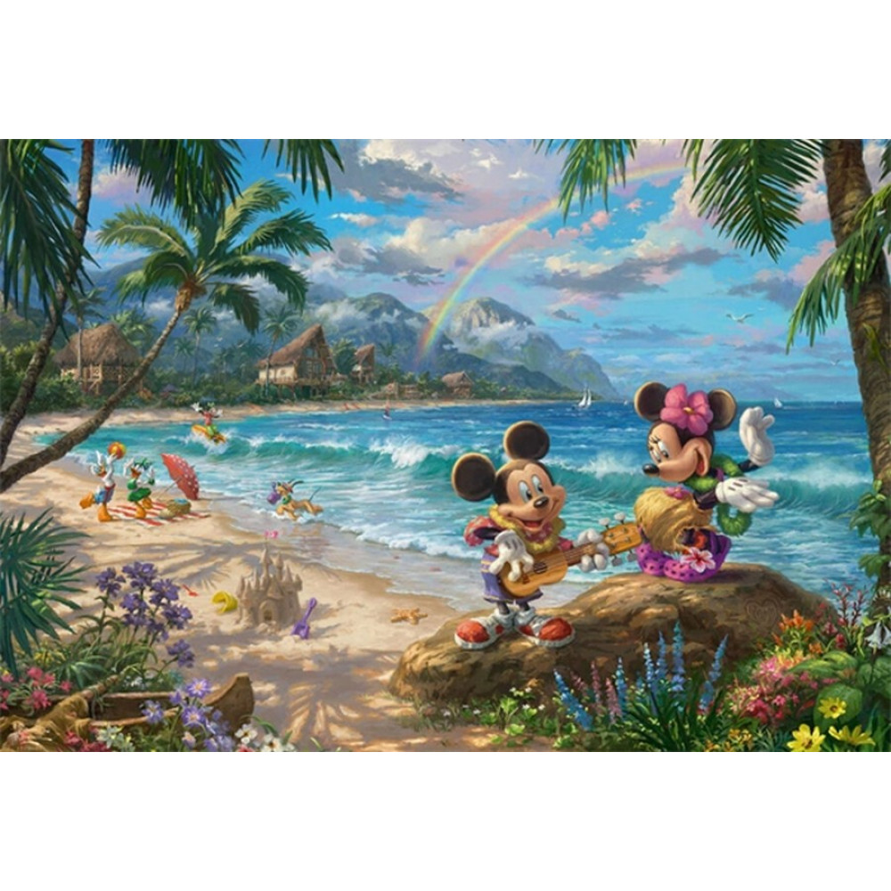 Παζλ Schmidt Kinkade Disney Mickey And Minnie In Hawaii 1000τεμ.