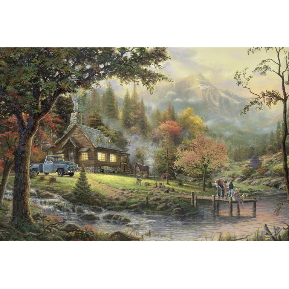 Παζλ Schmidt Kinkade Peaceful Moments 500τεμ.