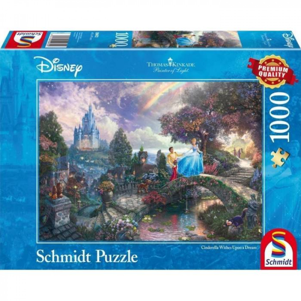 Παζλ Schmidt Kinkade Disney Σταχτοπούτα 1000τεμ.