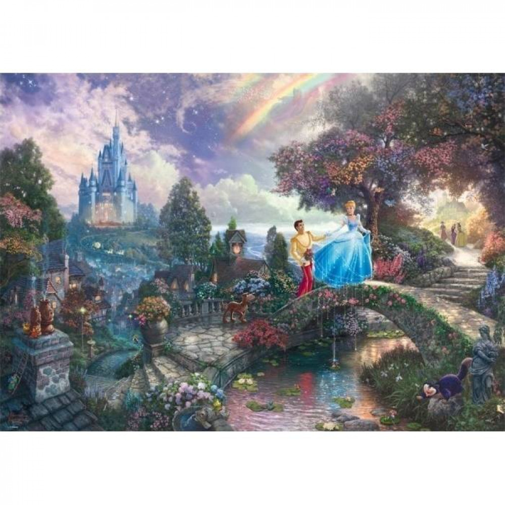 Παζλ Schmidt Kinkade Disney Σταχτοπούτα 1000τεμ.