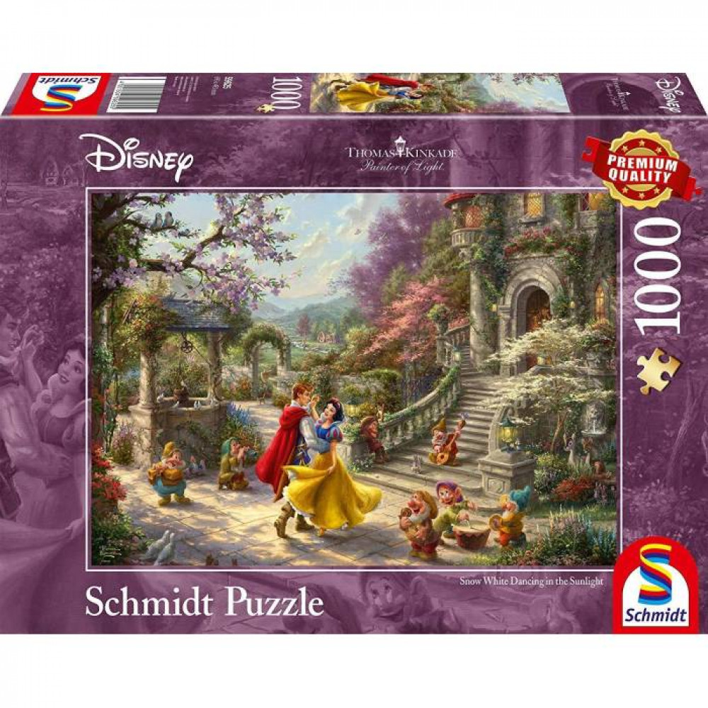 Παζλ Schmidt Kinkade Disney Χιονάτη Χορεύοντας με τον Πρίγκηπα 1000τεμ. 59625