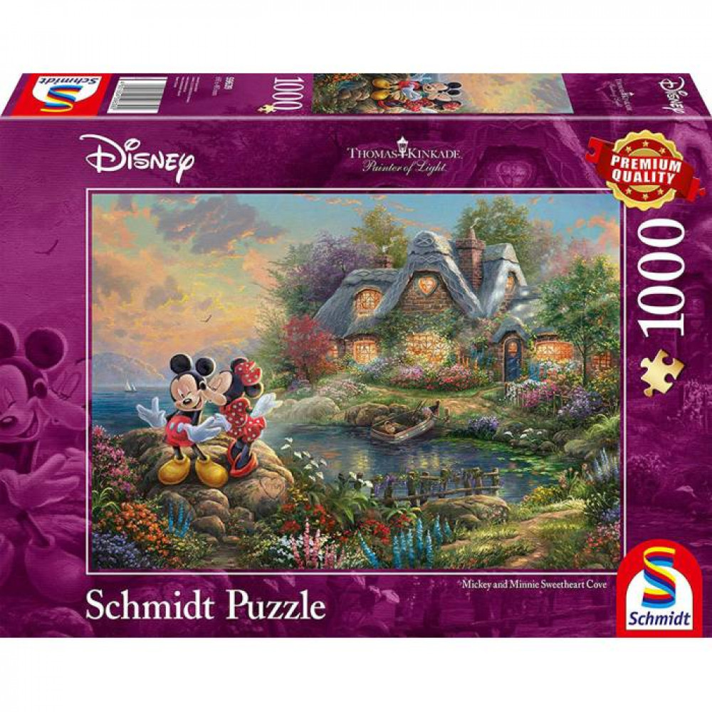 Παζλ Schmidt Kinkade Disney Mickey & Minnie 1000τεμ.