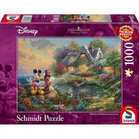 Παζλ Schmidt Kinkade Disney Mickey & Minnie 1000τεμ.