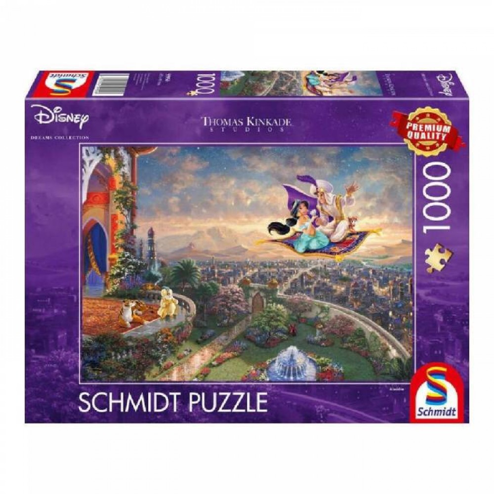 Παζλ Schmidt Kinkade Disney Aladdin 1000τεμ.