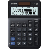 Αριθμομηχανή Casio αποφορολόγησης 12 ψηφίων MS-20F